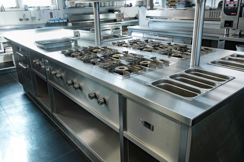 Modulaire keukenopstelling van Gazi